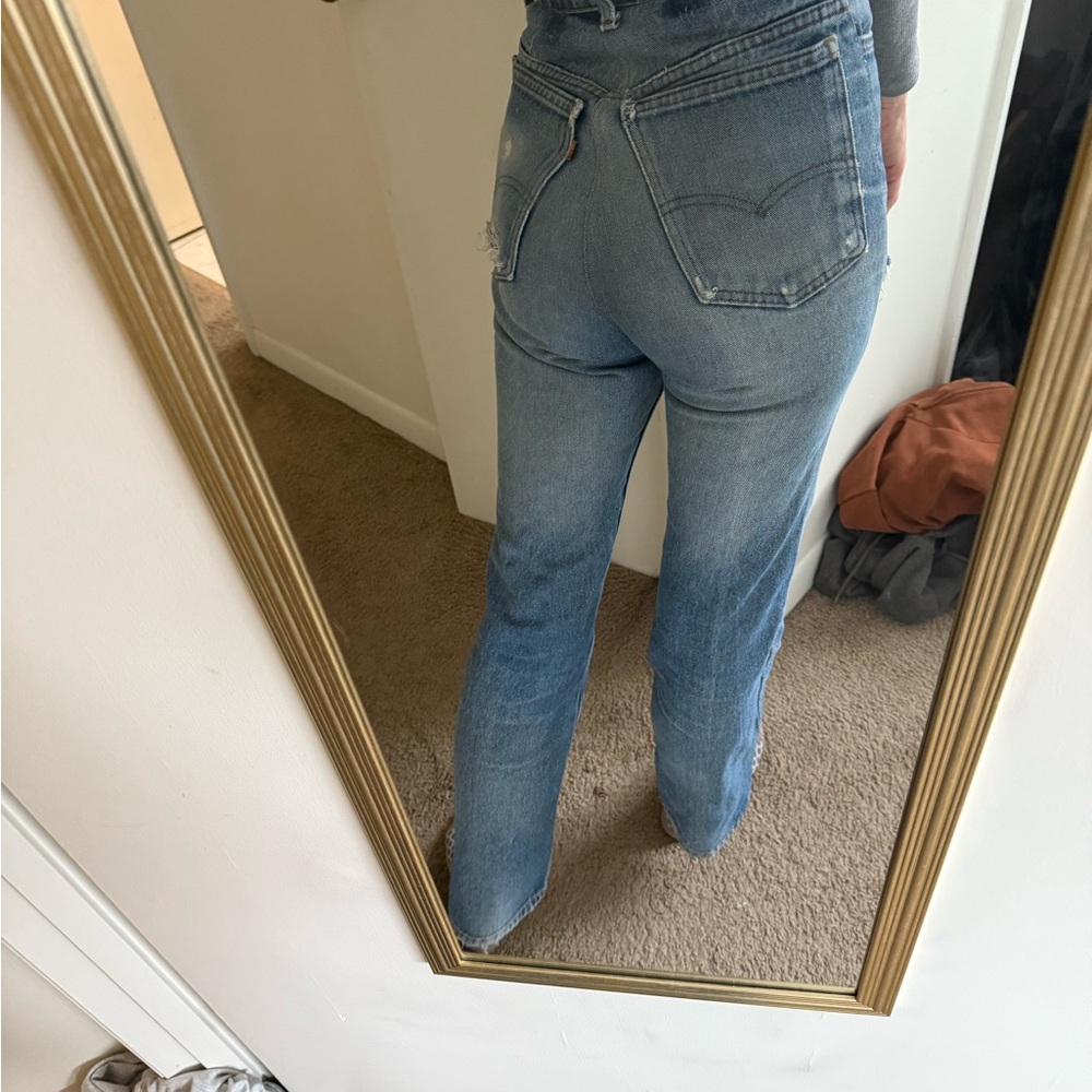 Vintage Levi’s orange tab 26/27 LITTLE e’s - Picture 5 of 11